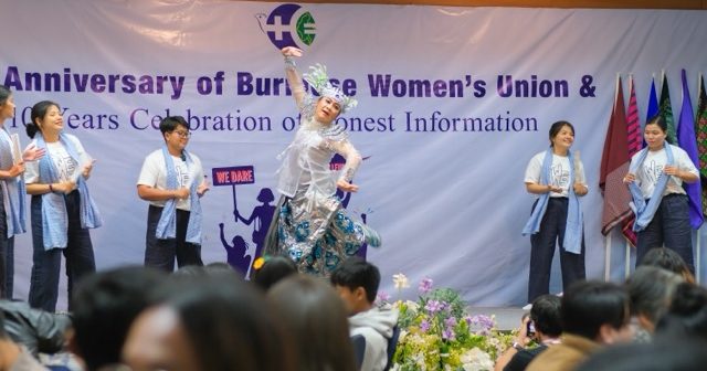 Held the 30th anniversary of the Burmese Women’s Union (BWU) and the 10th anniversary of Honest Information