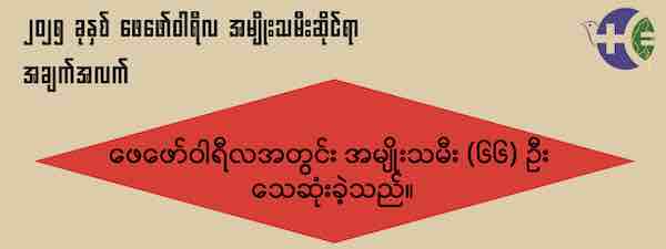 ၂၀၂၅ ဖေဖော်၀ါရီလ အမျိုးသမီးဆိုင်ရာအချက်အလက်