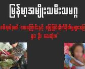 လေကြောင်းတိုက်ခိုက်ခြင်းကြောင့် နိုဝင်ဘာလတွင်လည်း အမျိုးသမီး (၅၁)ဦး သေဆုံး